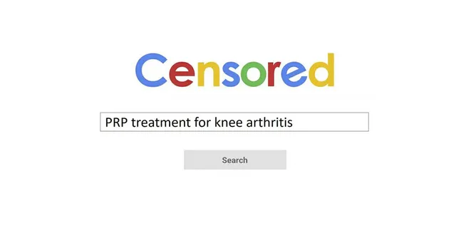 Google announces shutdown for PRP & stem cell advertising