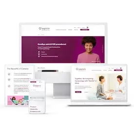 Healthcare website design