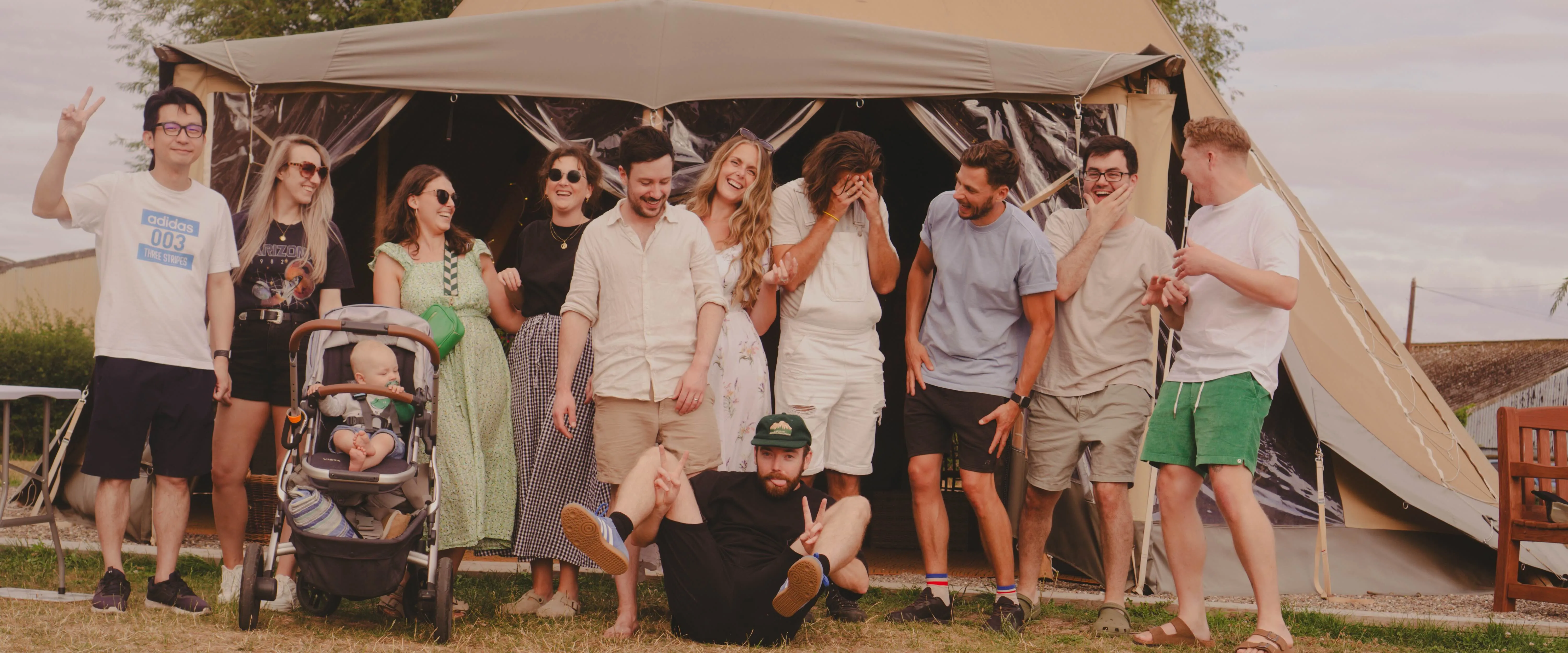 The Medico Digital team gathered together at a company off-site
